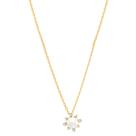 Gargantilha em Ouro 18K Pérola com Diamantes - AU8073