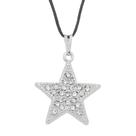 Gargantilha Estrela com Strass 20mm - Sunshine Cristais
