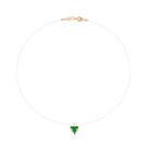 Gargantilha fio de nylon banhado VERDE 532562 Rommanel