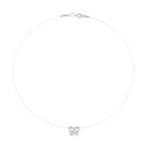 Gargantilha fio de nylon BRANCO 830139 Rommanel Cor:BRANCOTamanho:42 Gargantilha fio de nylon BRANCO 830139 Rommanel Cor:BRANCOTamanho:42
