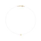 Gargantilha fio nylon folheada a ouro 532041 Rommanel