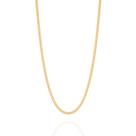 Gargantilha folheada a ouro fio grumet 531098 Rommanel