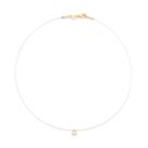 Gargantilha formada por fio de nylon BRANCO 531837 Rommanel