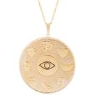 Gargantilha Mandala Boas Vibrações 34mm - Sunshine Cristais