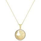 Gargantilha Nossa Senhora Aparecida Banhada a Ouro 18k