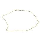 Gargantilha Ouro 18k 0.750 40 cm Modelo Bailarina