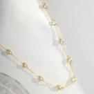 Gargantilha Ouro 18k Pedras 5mm De Zircônias 45cm