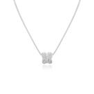 Gargantilha Pingente Estilo Berloque Borboleta Cravejado Zircônias Folheado Prata 1000 Gargantilha Pingente Estilo Berloque Borboleta Cravejado Zircônias Folheado Prata 1000