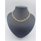 Gargantilha pontos de luz banhada a ouro 18k