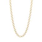 Gargantilha Rommanel Banhada Ouro 18k Feminina Formada Por Losangos Banhada Ouro 18k 531468