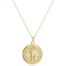 Gargantilha São Bento Banhada a Ouro 18k