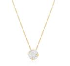 Gargantilha Singapura 40cm com Ponto de Luz 6mm Em Ouro 18k Gargantilha Singapura 40cm com Ponto de Luz 6mm Em Ouro 18k