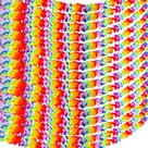 Garland Aneco Hawaiian Tropical Jumbo Multicolorido x50