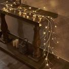 Garland de bétula iluminada LITBLOOM 1,8 m 48 LED operada por bateria