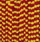 Garland Krati Artificial Marigold Exports 5 pés (pacote com 5) Garland Krati Artificial Marigold Exports 5 pés (pacote com 5)