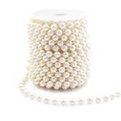 Garland Tiparts Faux Pearl String Beads 10 mm 10 m marfim Garland Tiparts Faux Pearl String Beads 10 mm 10 m marfim