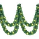 Garlanda de Natal Kingdder com Luzes - 5m de Comprimento