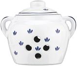 Garlic Keeper Norpro Ceramic 13cm azul