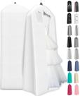 Garment Bag Your Bags Vestido de noiva 72 polegadas com reforço de 20 polegadas Garment Bag Your Bags Vestido de noiva 72 polegadas com reforço de 20 polegadas