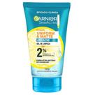 Garnier Skin Uniform & Matte Antiacne Gel de Limpeza Facial - 150g