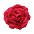 Garra De Cabelo Elegante Flor Rosa Para Mulheres Elegante Parte De Trás Da Cabeça Grampo De Cabelo