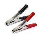 Garra jacare isolada gde p/bateria 50a 100mm pt/vm (par)