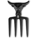 Garra para Churrasco Alumínio Fundido Garra de Urso Quadridente Gourmet Desfiador para Churrasco
