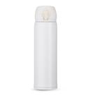 Garrafa 450ml termica plastico pp e aço inox 22cm x 5cm x 5cm