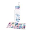 Garrafa Abre Fácil Em Stitch 600ml Com Adesivos - Plasútil