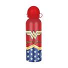 Garrafa Aço Mulher Maravilha Wonder Woman Vermelha Original