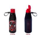 Garrafa Água Escolar Infantil Marvel Deadpool Wolverine Filme 530 ml Plástico Plasutil Squeeze Infantil Academia