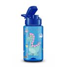 Garrafa Água Infantil 500ml Plástico Antivazamento Desenho Alça Portátil Estampado Escolar Passeio Lancheira Suco
