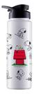 Garrafa Agua Squeeze Turma Do Snoopy Branca Bpa Free Garrafa Agua Squeeze Turma Do Snoopy Branca Bpa Free