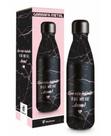 Garrafa água térmica metal neo 500ml frase que seja infinito - Brasfoot Presentes