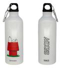 Garrafa Alumínio C/ Mosquetão 500ml Snoopy Garrafa Alumínio C/ Mosquetão 500ml Snoopy