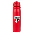 Garrafa alumínio canudo 650ml - spfc