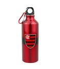 Garrafa Alumínio Com Prendedor 500ml - Flamengo - Mileno