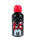 Garrafa Alumínio Preto Minnie Laço Vermelho 500ml - Disney Garrafa Alumínio Preto Minnie Laço Vermelho 500ml - Disney