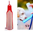 Garrafa Bebedouro Pet Portátil Com Bandeja Para Cachorros Gatos Passeios