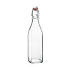 Garrafa Bormioli Rocco Swing Clear Glass 500ml, lavável na máquina de lavar louça Garrafa Bormioli Rocco Swing Clear Glass 500ml, lavável na máquina de lavar louça