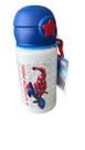 Garrafa Branca com Canudo - Marvel Spider Man HONGYAO