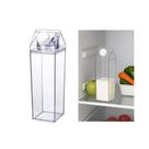 Garrafa Caixa de Leite de Acrílico 500ML
