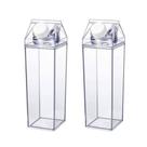 Garrafa Caixa de Leite de Acrílico 500ML Garrafa Caixa de Leite de Acrílico 500ML