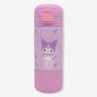 Garrafa Capsule 450ml com Canudo Kuromi Zona Criativa - 10073659