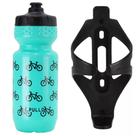 Garrafa Caramanhola Squeeze 600ML Pullo Hupi Bike Academia
