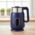 Garrafa Chaleira Elétrica 2.5l Desliga Automático Viccoli Azul Garrafa Chaleira Elétrica 2.5l Desliga Automático Viccoli Azul