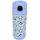 Garrafa Click c/ Canudo 300ml Panda - Zona Criativa