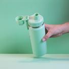 Garrafa com Alça e Bico 780ml em Aço Inox Verde