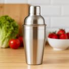 Garrafa Coqueteleira Inox 700ml Kenya com Separador Embutido e Filtro para Drinks Garrafa Coqueteleira Inox 700ml Kenya com Separador Embutido e Filtro para Drinks