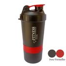Garrafa Coqueteleira Shaker Com Compartimentos